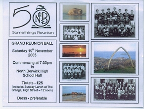 Reunion Entry Ticket 2005 