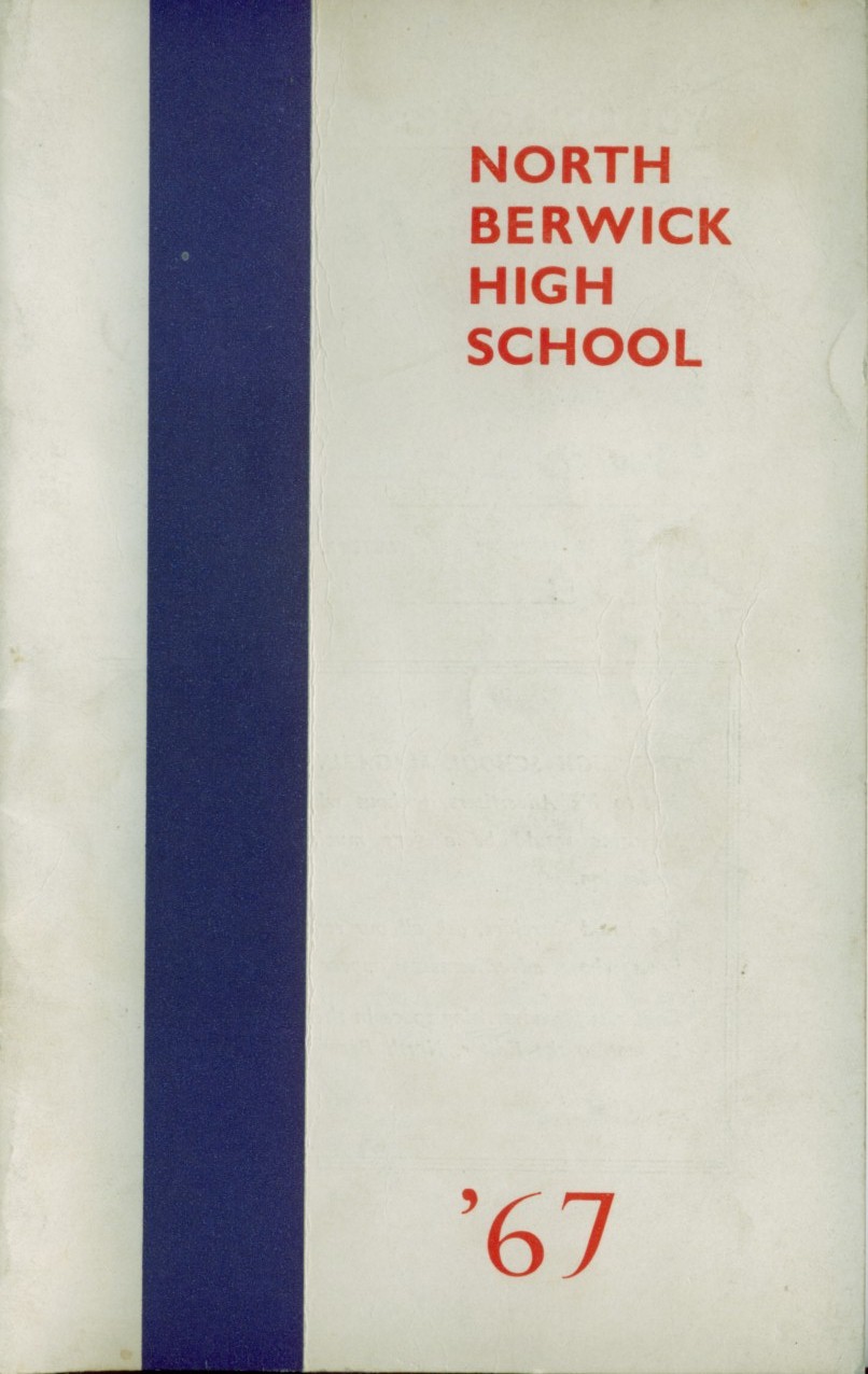 Cover of NBHS school magazine 1967